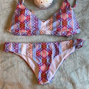 Colorful Geometric Bikini Set